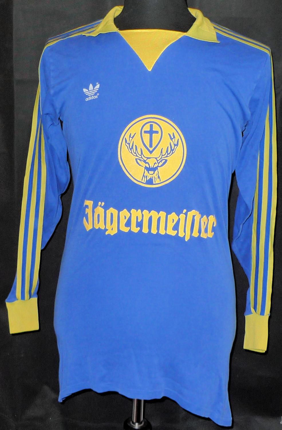 maillot équipe de eintracht brunswick exterieur 1980-1983 pas cher