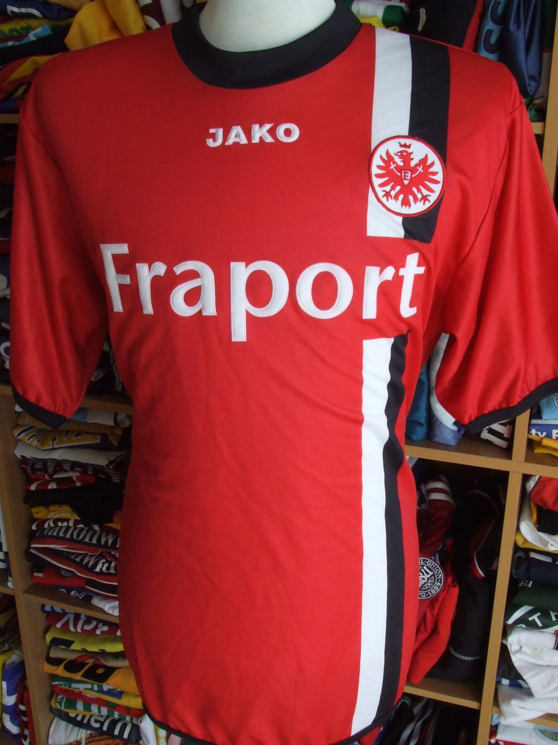 maillot équipe de eintracht francfort domicile 2005-2006 pas cher