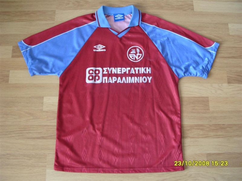 maillot équipe de en paralímni domicile 1999-2001 rétro