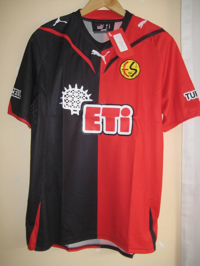 maillot équipe de eskişehirspor domicile 2010-2011 rétro