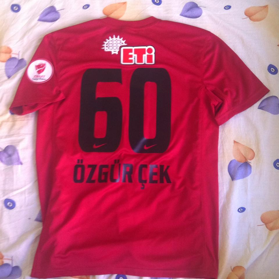 maillot équipe de eskişehirspor réplique 2012-2013 rétro