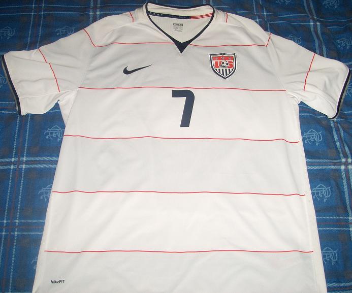 maillot équipe de états-unis domicile 2008-2009 rétro