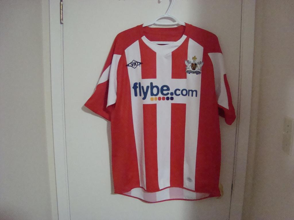 maillot équipe de exeter city domicile 2008-2009 rétro