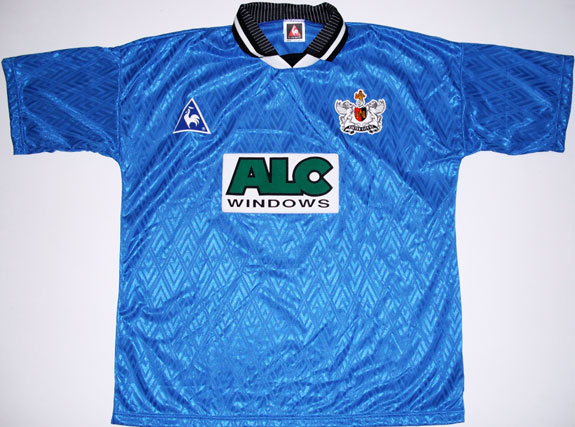 maillot équipe de exeter city exterieur 1995-1996 rétro