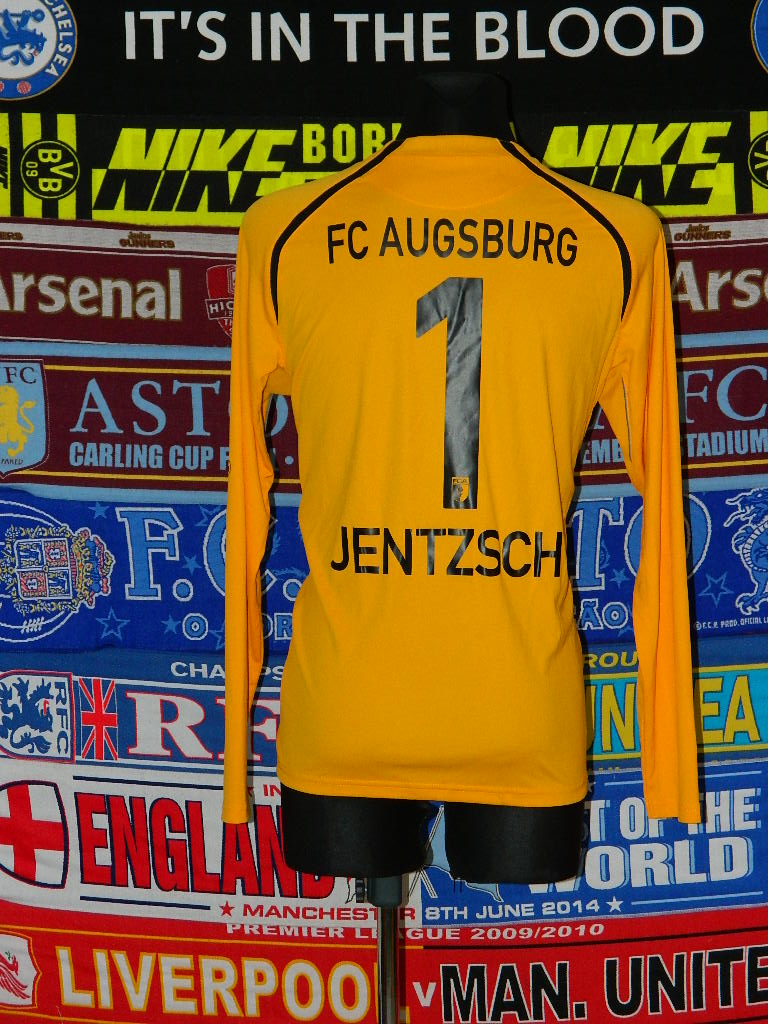 maillot équipe de fc augsbourg gardien 2010-2011 rétro