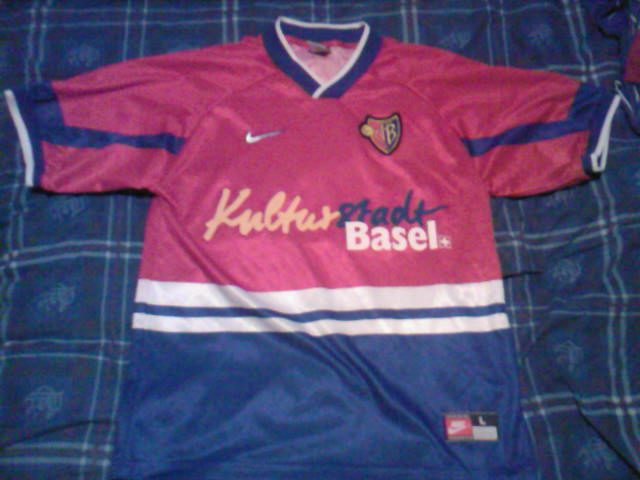 maillot équipe de fc bale domicile 1997-1998 rétro