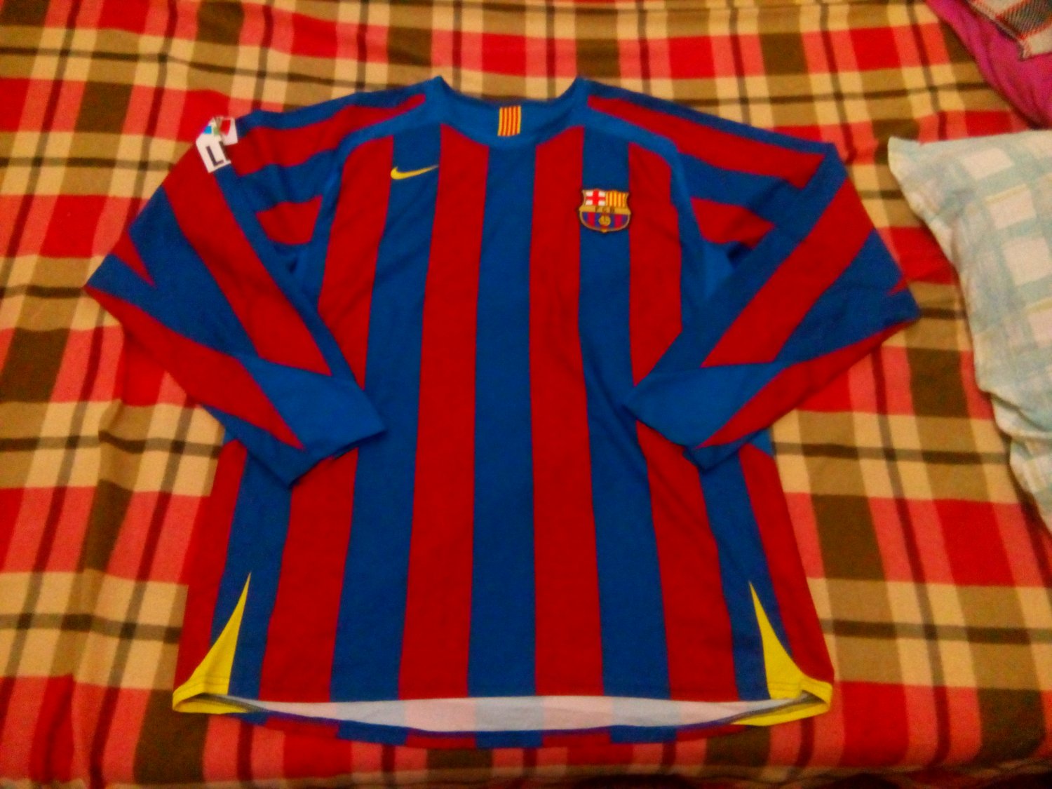 maillot équipe de fc barcelone domicile 2005-2006 pas cher