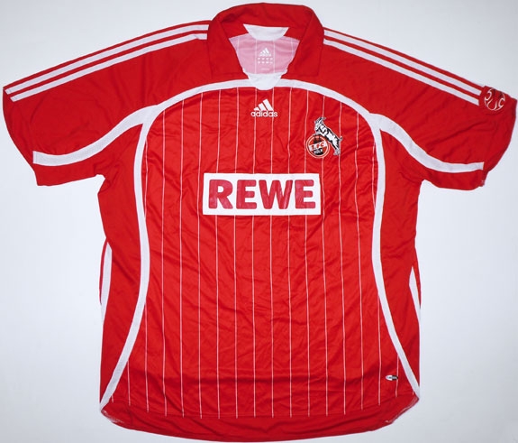 maillot équipe de fc cologne domicile 2007-2008 rétro