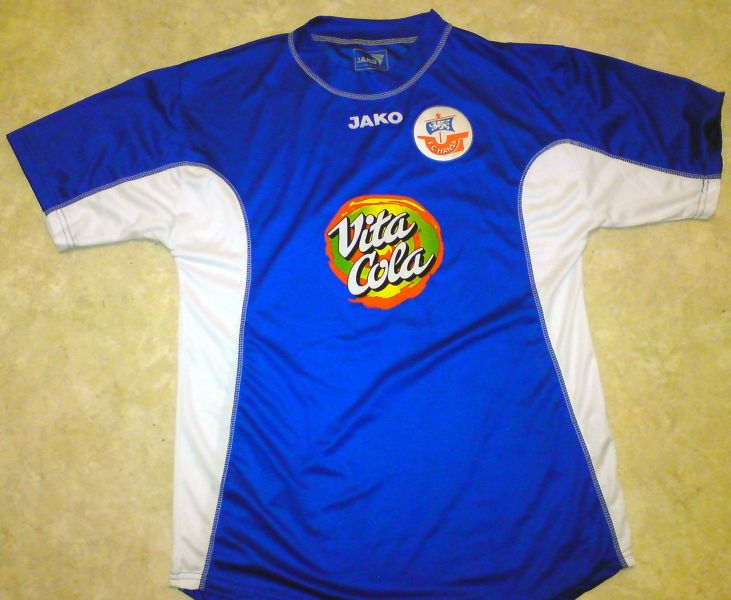 maillot équipe de fc hansa rostock domicile 2002-2003 rétro