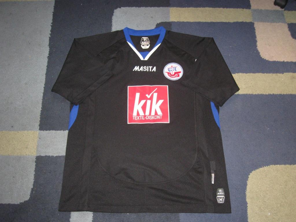 maillot équipe de fc hansa rostock exterieur 2007-2008 rétro