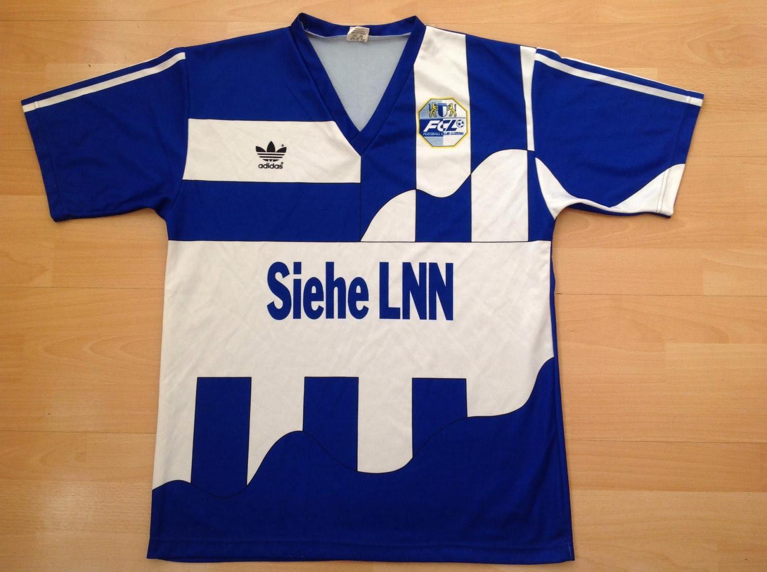 maillot équipe de fc lucerne domicile 1993-1994 rétro