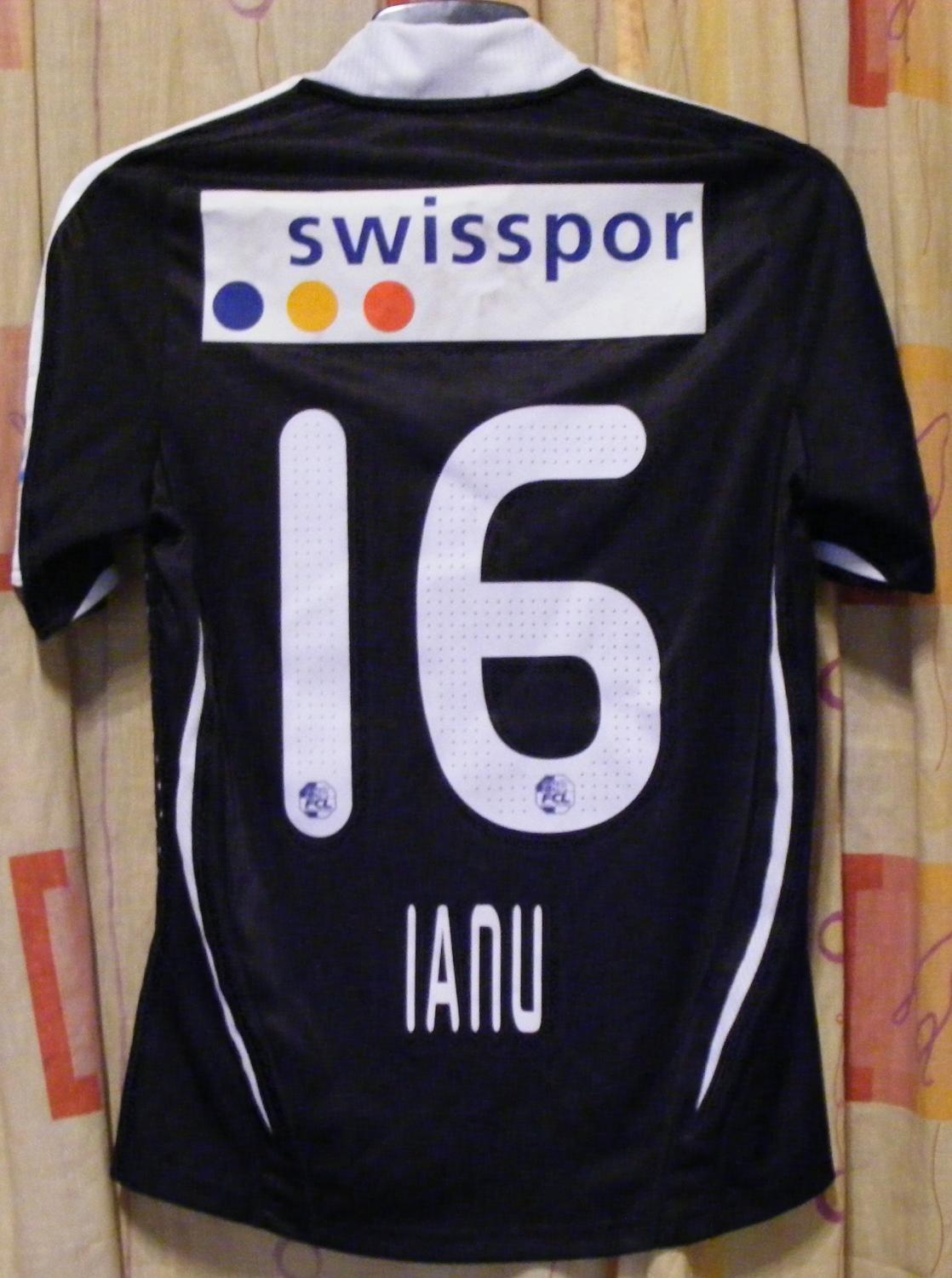 maillot équipe de fc lucerne exterieur 2009-2010 rétro