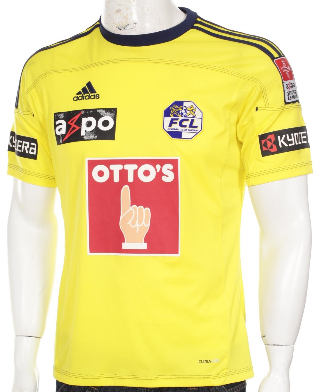 maillot équipe de fc lucerne exterieur 2011-2012 rétro