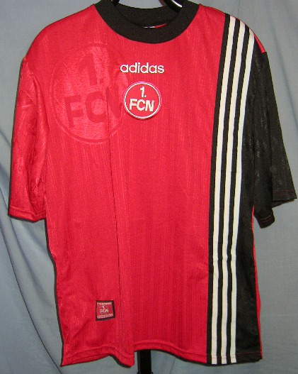 maillot équipe de fc nuremberg domicile 1997-1999 rétro