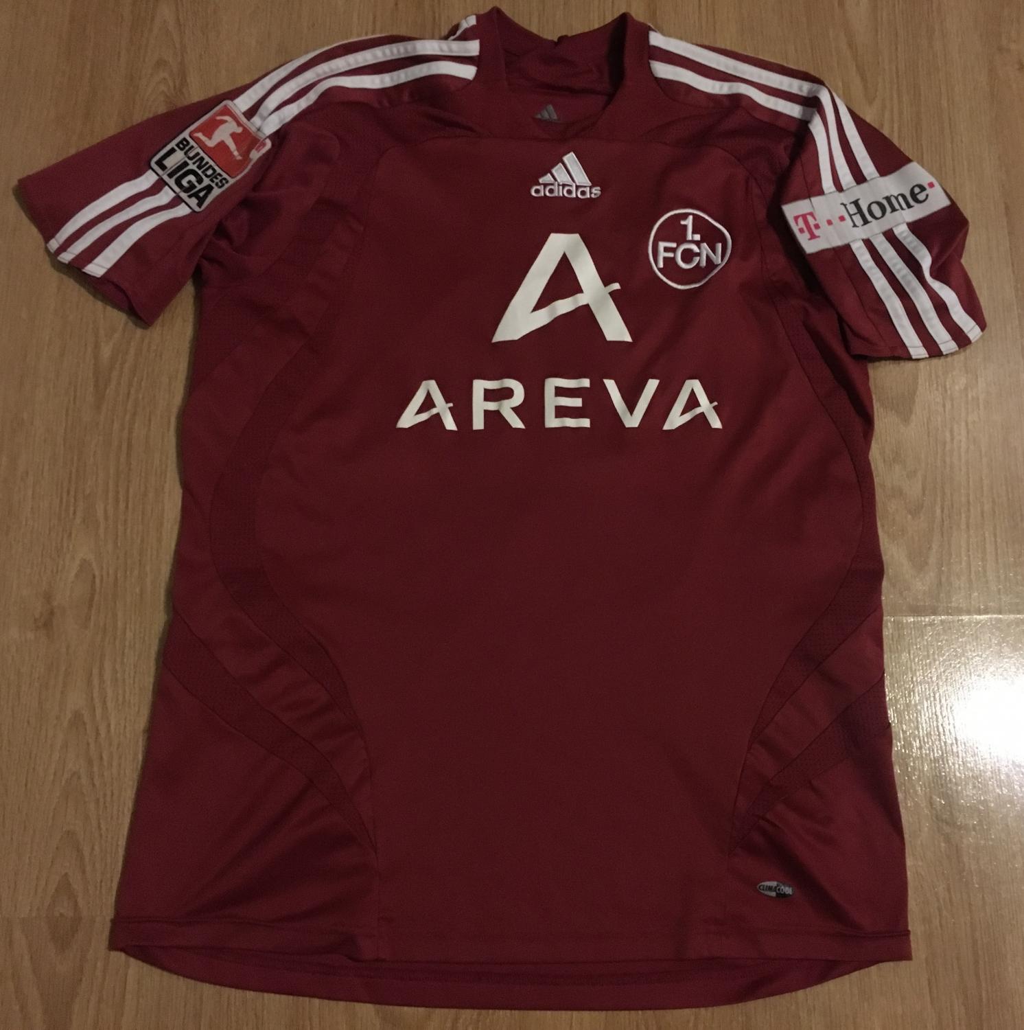 maillot équipe de fc nuremberg domicile 2008 rétro