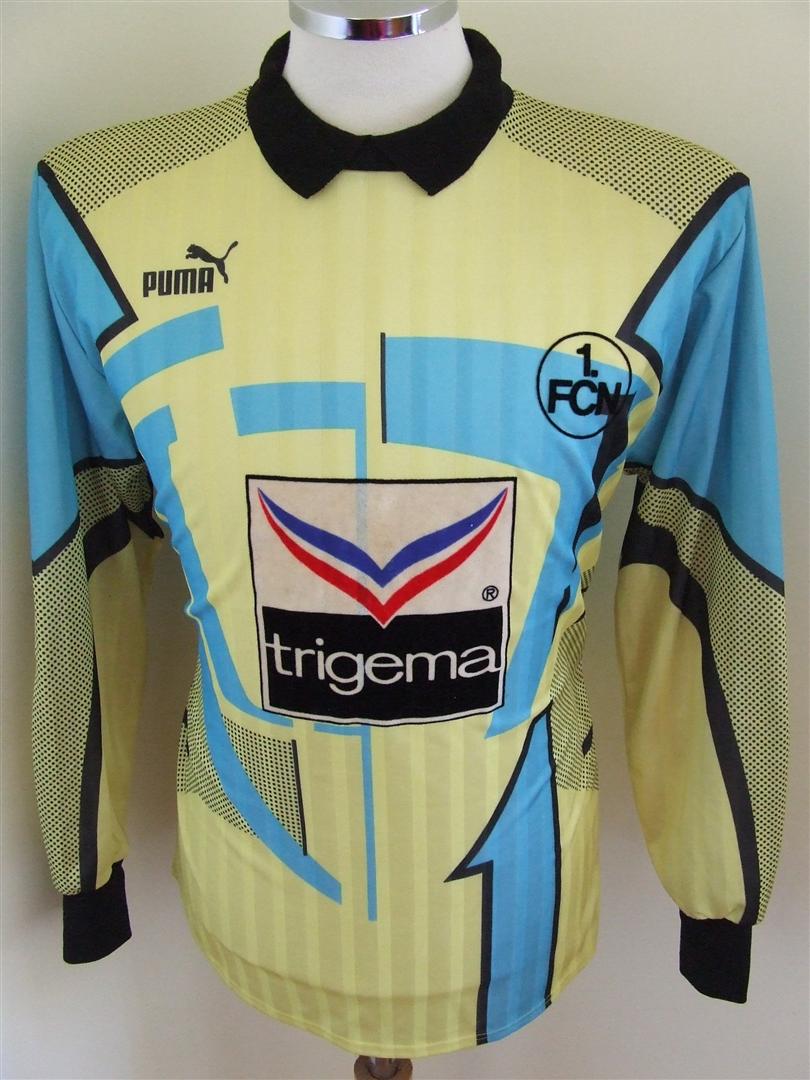 maillot équipe de fc nuremberg gardien 1993-1994 rétro