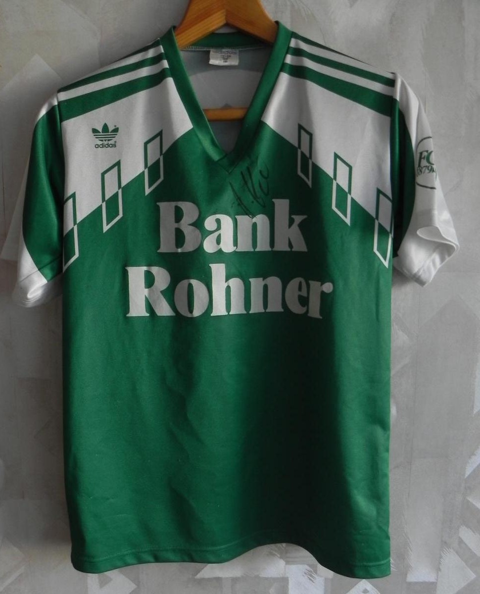 maillot équipe de fc saint-gall domicile 1986-1990 pas cher