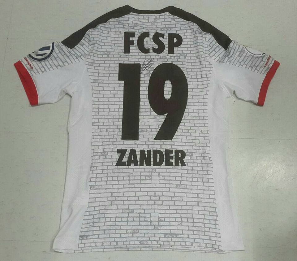 maillot équipe de fc sankt pauli exterieur 2017-2018 rétro