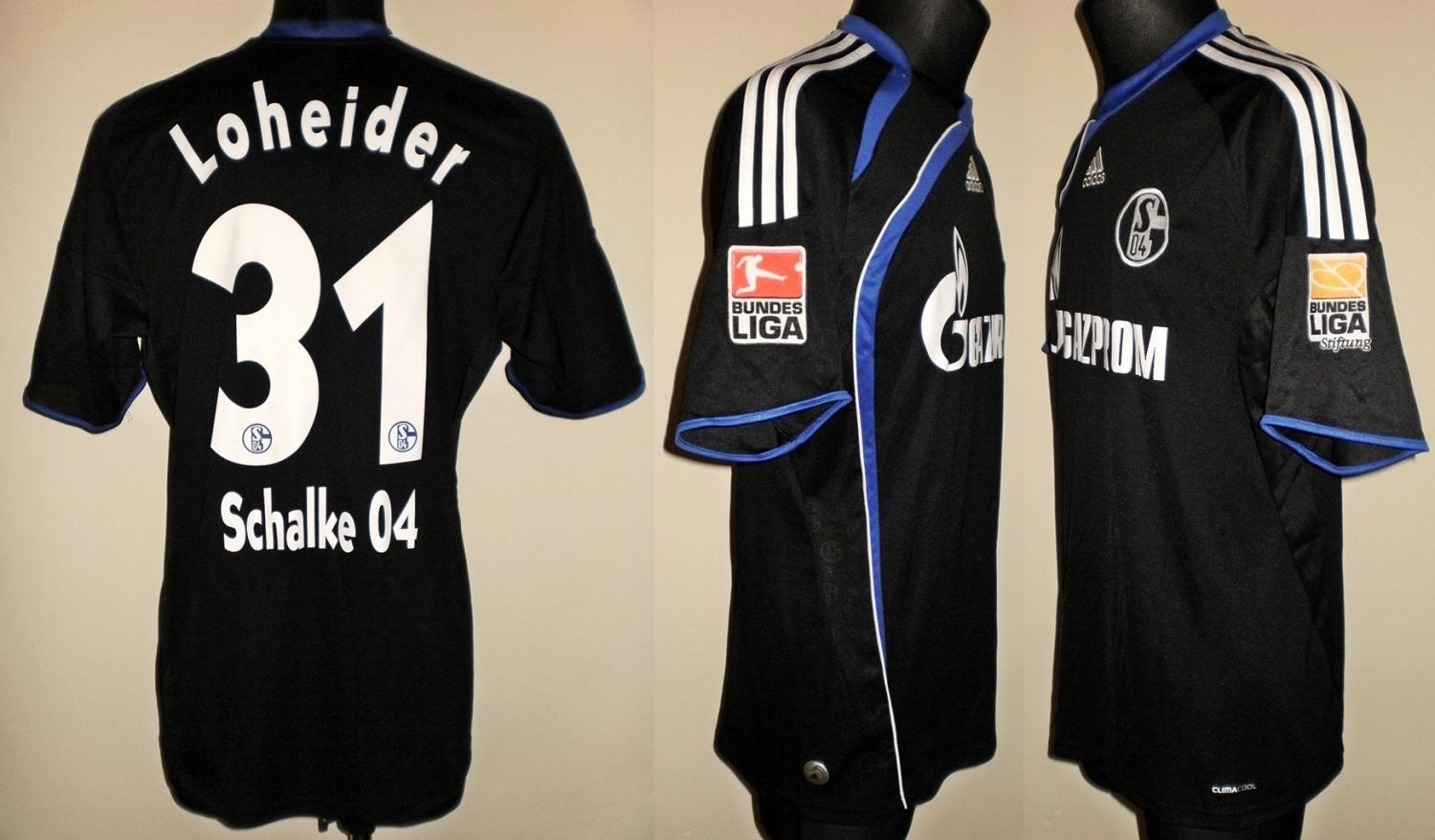 maillot équipe de fc schalke 04 third 2009-2010 rétro maillot équipe de fc schalke 04 third 2009-2010 rétro
