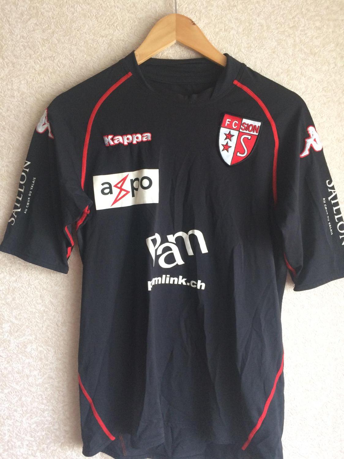 maillot équipe de fc sion exterieur 2008-2009 pas cher