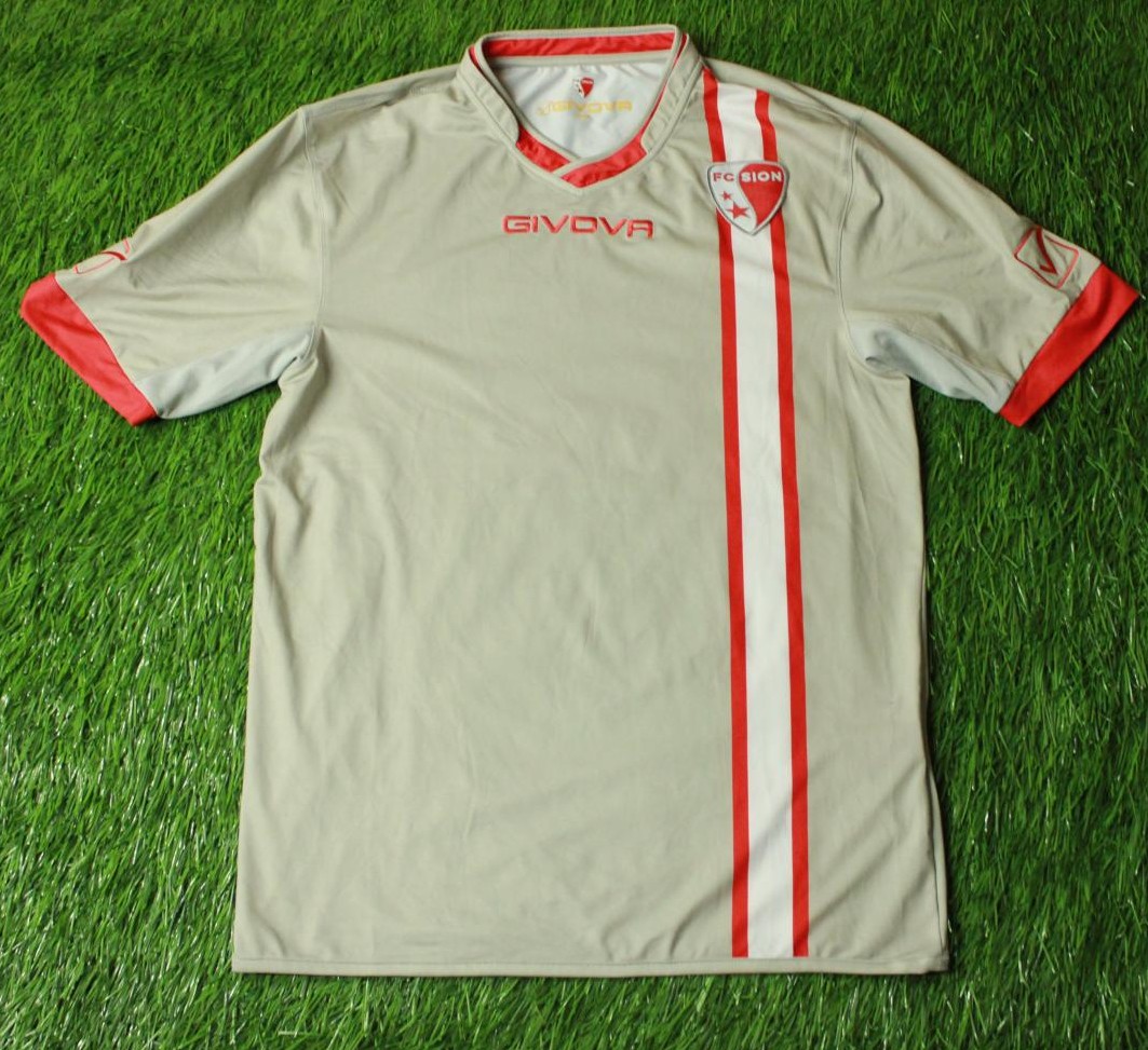 maillot équipe de fc sion third 2011-2012 pas cher