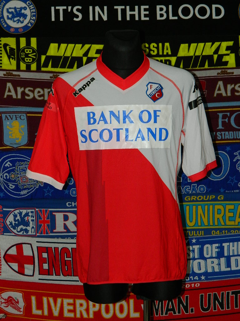 maillot équipe de fc utrecht domicile 2011 rétro