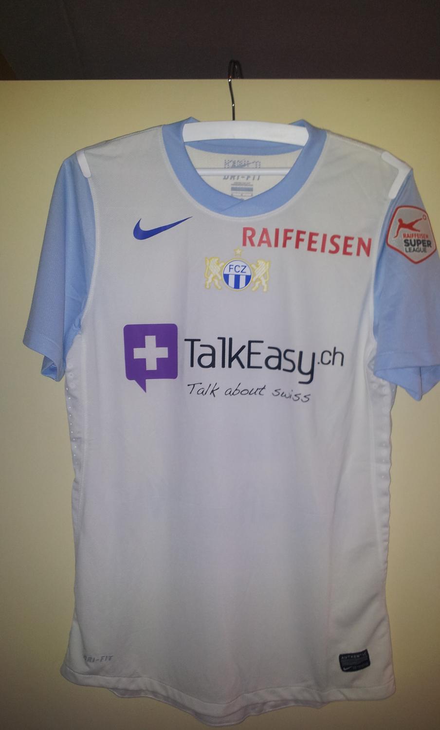 maillot équipe de fc zurich domicile 2012-2013 pas cher