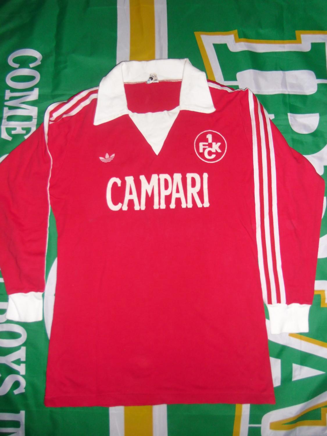 maillot équipe de fck domicile 1977-1978 rétro