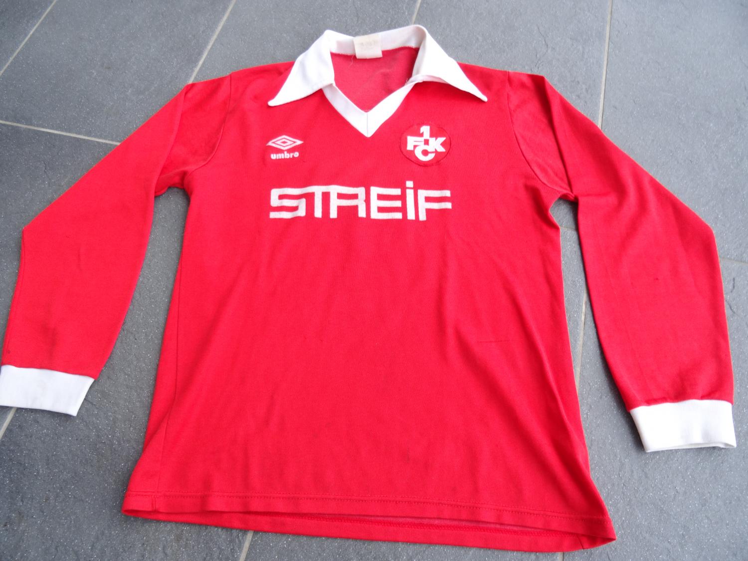 maillot équipe de fck domicile 1980 rétro