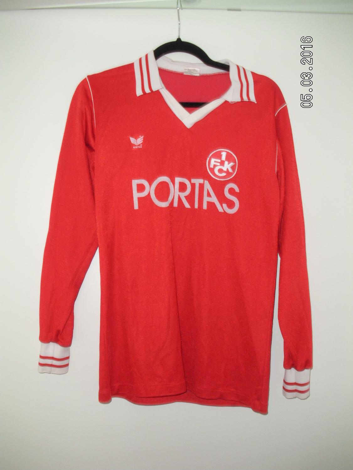maillot équipe de fck domicile 1982-1983 rétro