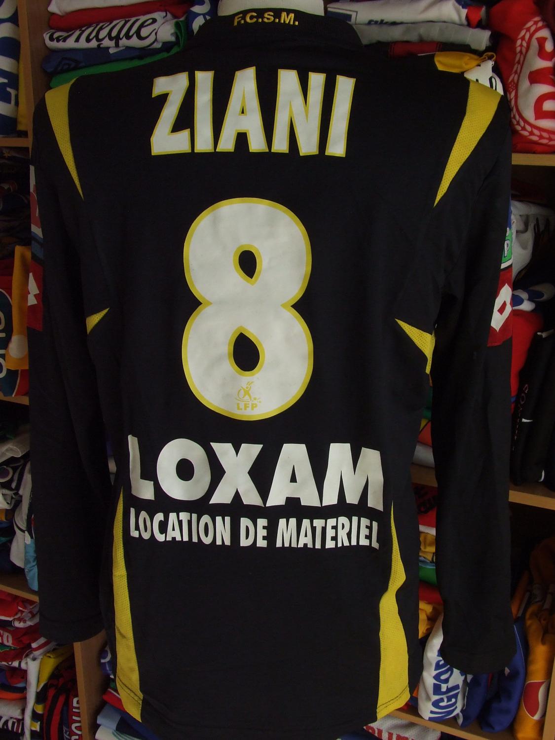 maillot équipe de fcsm exterieur 2006-2007 rétro