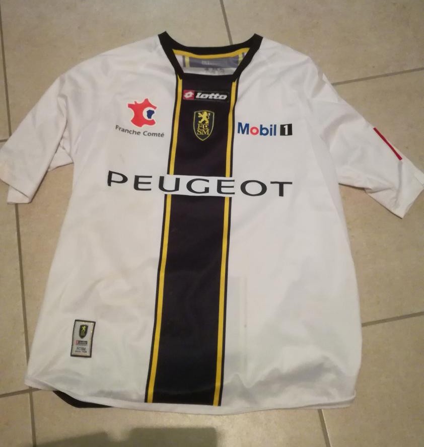 maillot équipe de fcsm exterieur 2009-2010 rétro