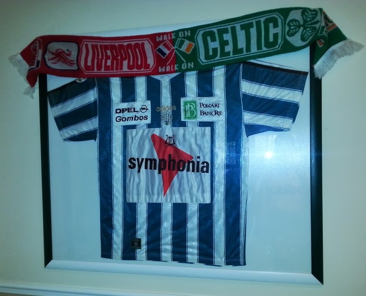 maillot équipe de ferencváros tc domicile 1996 rétro