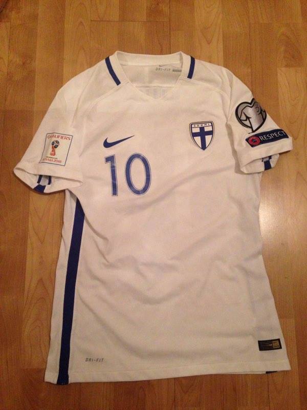 maillot équipe de finlande domicile 2016-2017 rétro