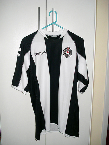 maillot équipe de fk partizan domicile 2006-2007 pas cher