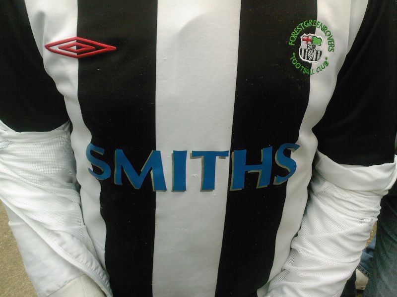 maillot équipe de forest green rovers domicile 2007-2008 pas cher