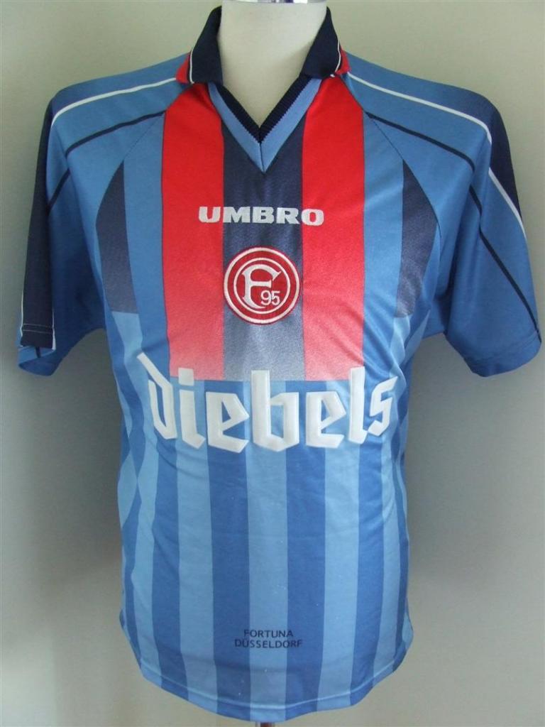 maillot équipe de fortuna düsseldorf exterieur 1996-1997 pas cher