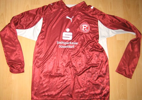 maillot équipe de fortuna düsseldorf gardien 2006-2007 rétro