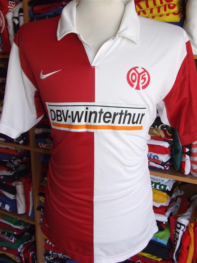 maillot équipe de fsv mayence 05 domicile 2008-2009 rétro