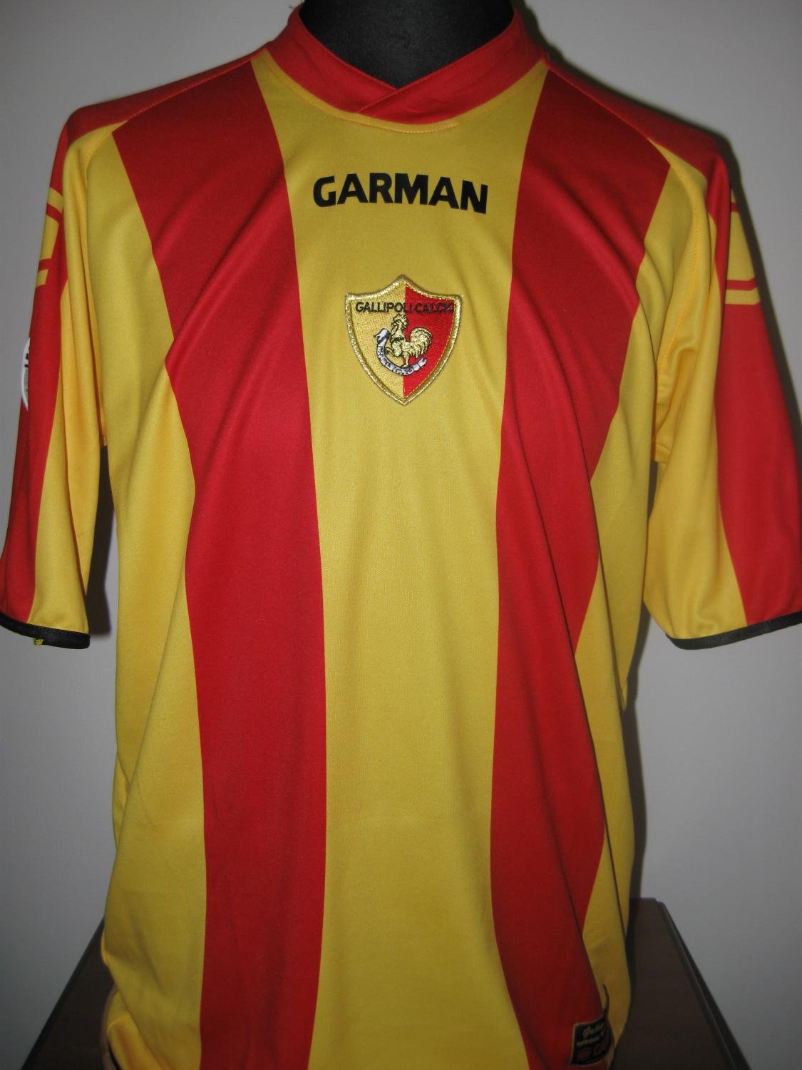 maillot équipe de gallipoli domicile 2009-2010 rétro