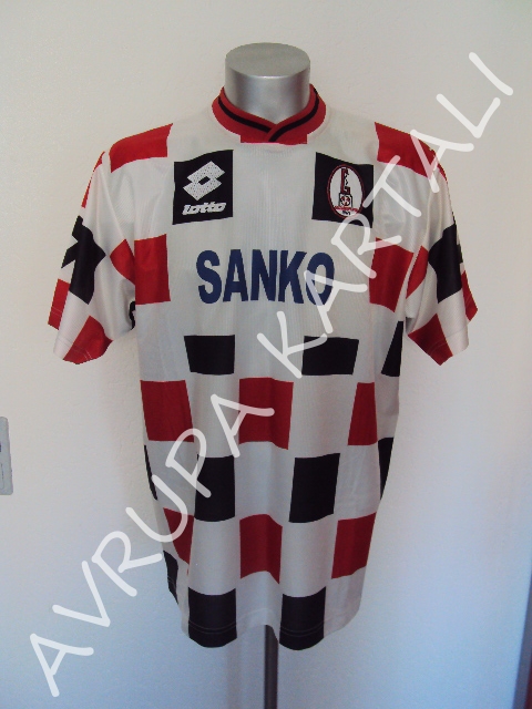 maillot équipe de gaziantepspor exterieur 2001-2002 pas cher