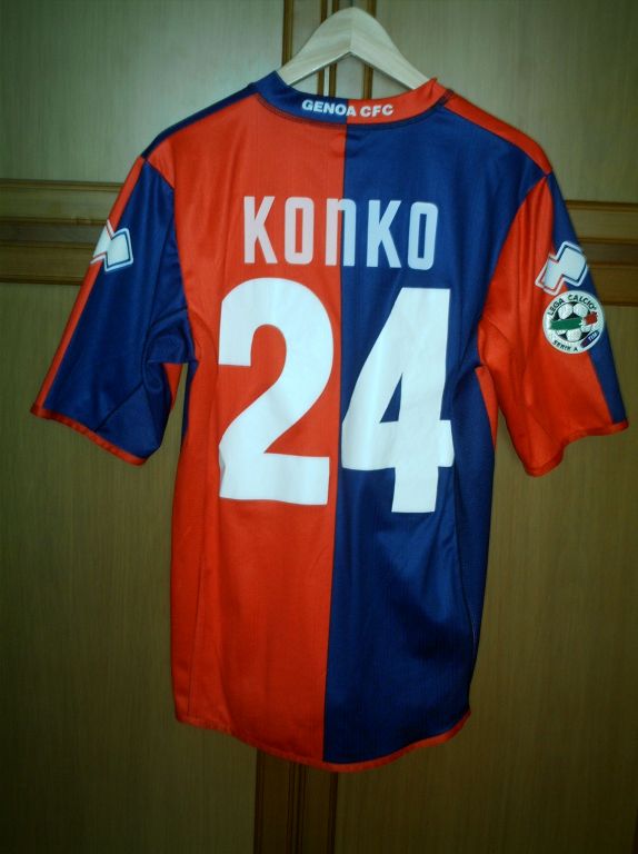 maillot équipe de genoa cfc domicile 2007-2008 pas cher maillot équipe de genoa cfc domicile 2007-2008 pas cher