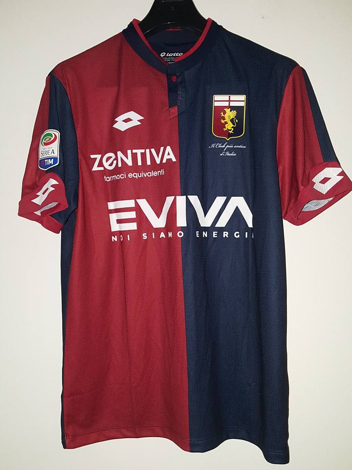 maillot équipe de genoa cfc domicile 2017-2018 pas cher