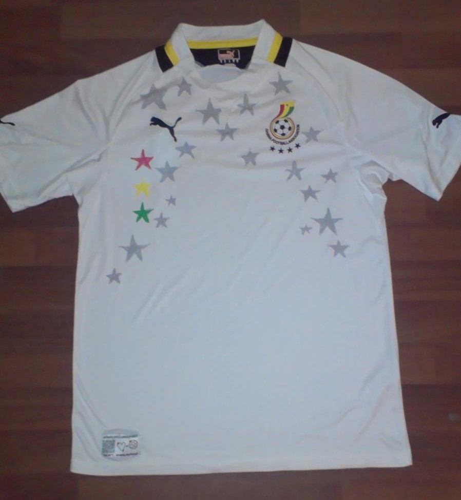 maillot équipe de ghana domicile 2012-2013 rétro