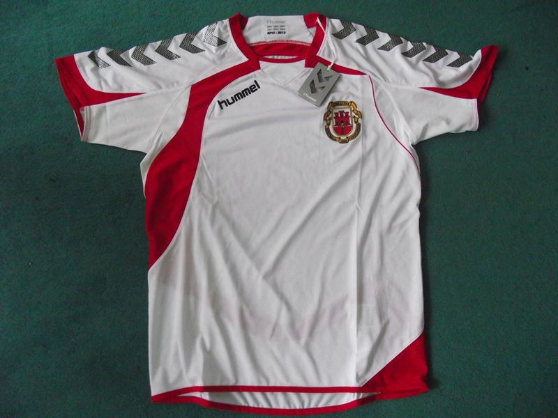 maillot équipe de gibraltar exterieur 2010-2012 pas cher