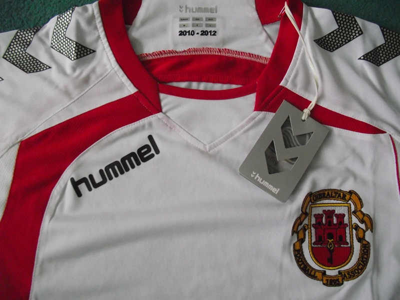 maillot équipe de gibraltar exterieur 2010-2012 pas cher