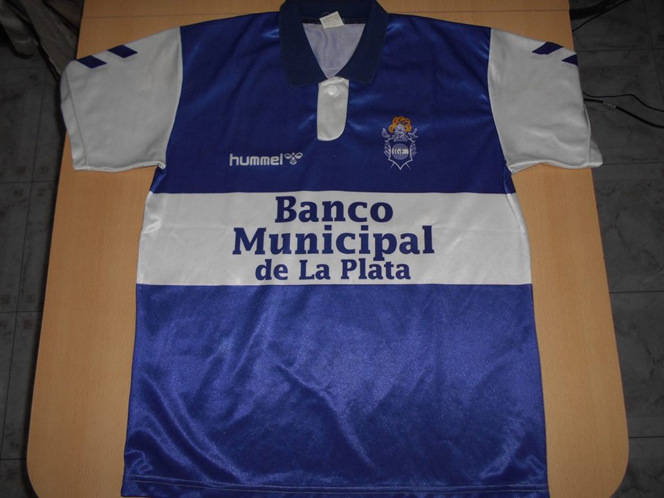 maillot équipe de gimnasia la plata exterieur 1994 pas cher