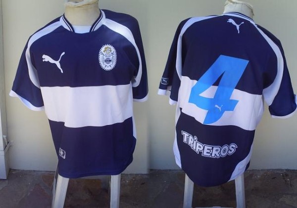 maillot équipe de gimnasia la plata exterieur 2003 pas cher