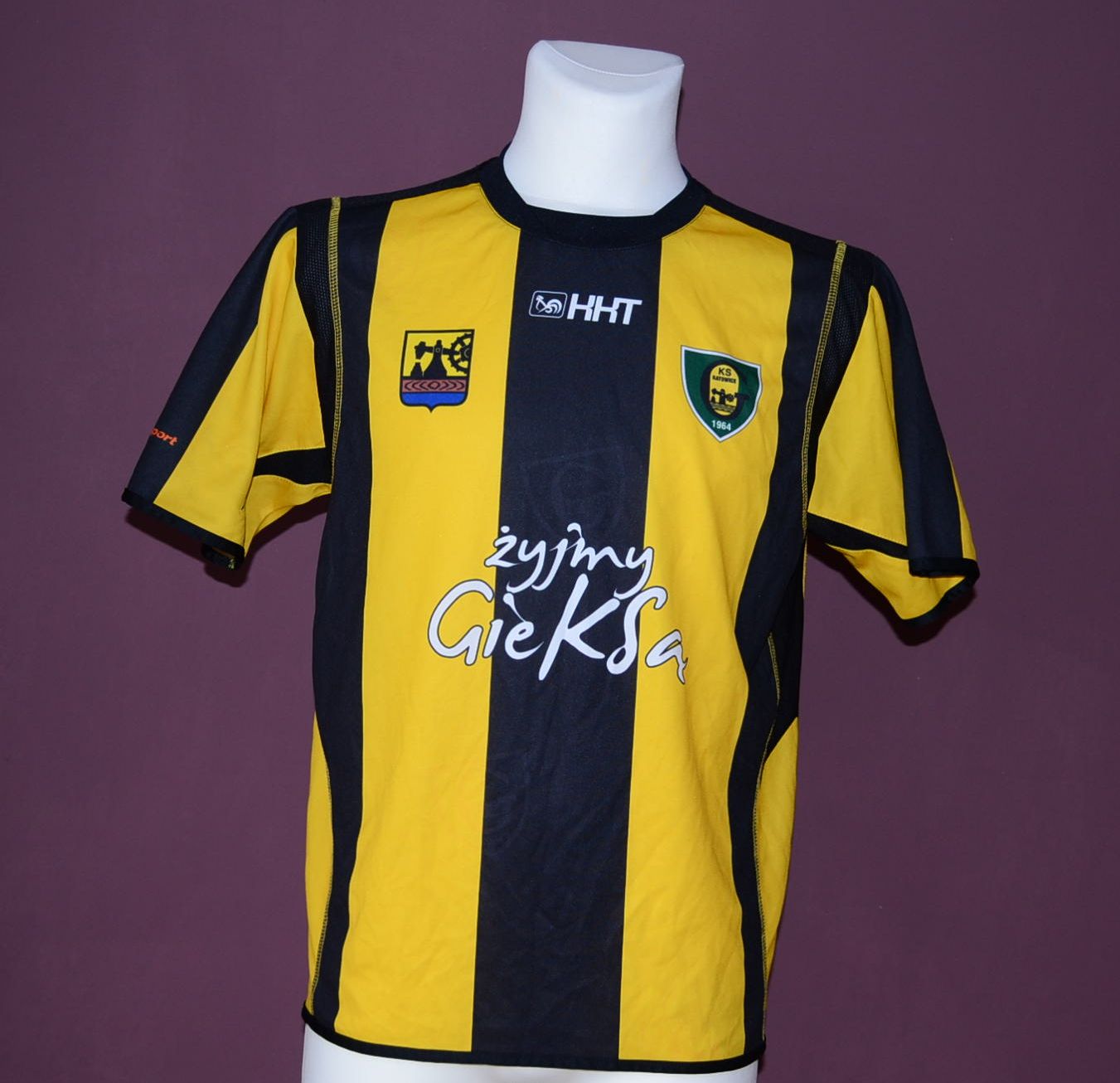 maillot équipe de gks katowice domicile 2012-2013 rétro