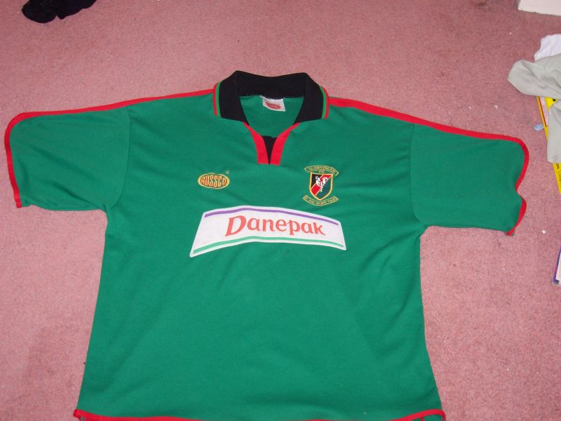 maillot équipe de glentoran domicile 2003-2004 rétro